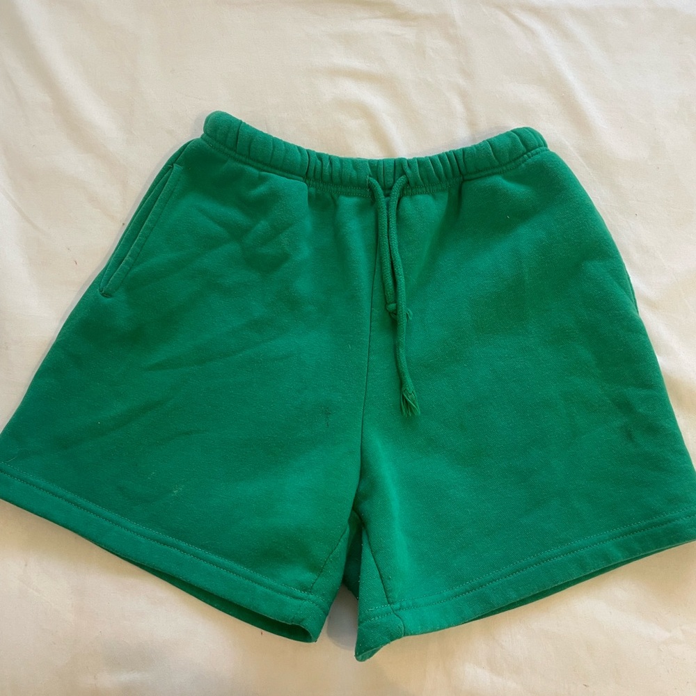Green Sport Shorts